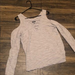 Grey express sweater